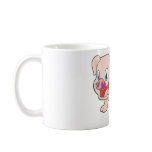 Cute Happy Pink Pork Pig Coffee Mugs