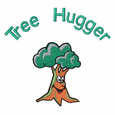 Cute Happy Tree  Tree Hugger by silly_strings