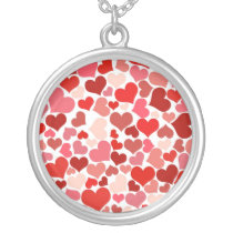 Cute Hearts Personalized Necklace