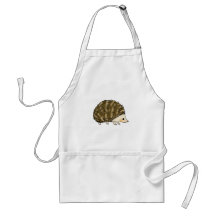 Cute hedgehog apron