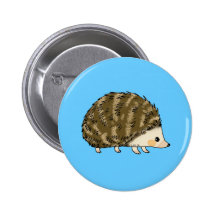 Cute hedgehog buttons