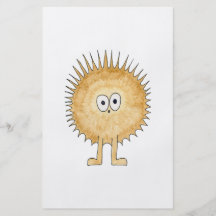 Cute Hedgehog. Flyer