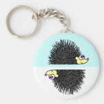 Cute Hedgehog Keychain