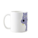 Cute Hippo Comic Style - hippopotamus mugs