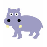 Cute Hippo Comic Style - hippopotamus t-shirts