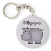 Cute Hippo Key Chains