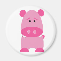 Cute Hippo magnets