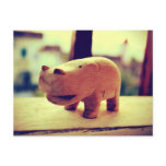 Cute Hippo Toy Post Cards