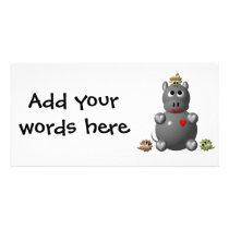 Cute Hippo with Hamsters!