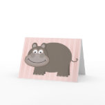 Cute Hippopotamus Cards
