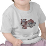 Cute Hippos Mom and Baby t-shirts