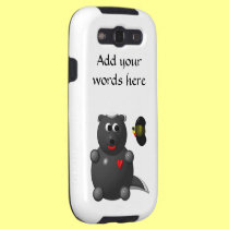 Cute Honey Badger and Honey Bee casemate cases