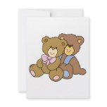 Cute Hugging Friends Bears Invite