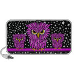 cute hungry owls mini speaker