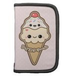 Cute Ice Cream Cone Folio Planners