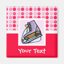 Cute Ice Skate Magnets