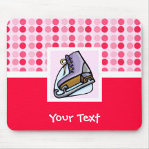 Cute Ice Skate Mouse Pads