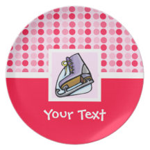 Cute Ice Skate Plates
