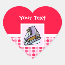 Cute Ice Skate Sticker