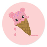cute icecream sticker