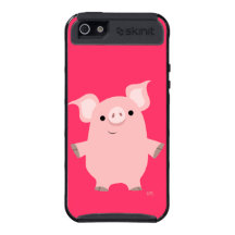 Cute Inquisitive Pig Skinit iPhone 5 Cargo Case iPhone 5 Case