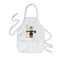 Cute Inuit Fisherman Apron