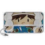 Cute Inuit Fisherman Speakers