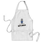 cute itsy bitsy spider aprons