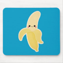 Cute Kawaii Banana Mousepad