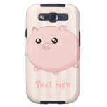 Cute Kawaii chubby pink pig casemate cases