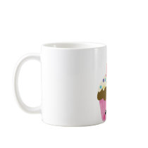 Cute Kawaii Cupcake Coffee Mug