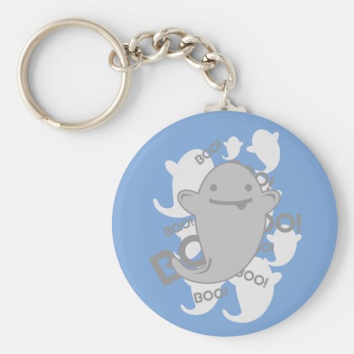 Cute Kawaii Ghost Key Chains