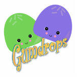 Cute Kawaii Gumdrops Acrylic Cut Outs