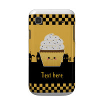 Cute Kawaii Halloween cupcake Samsung Galaxy S Cover