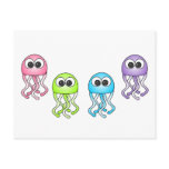 Cute Kawaii Jellyfish Postcard