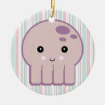 cute kawaii octopus christmas ornaments