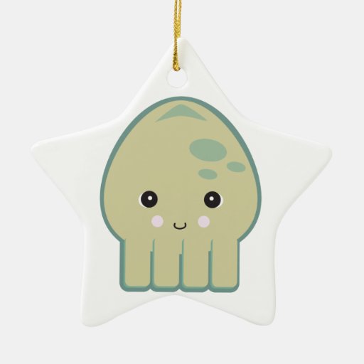 cute kawaii squid christmas ornaments