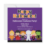 Cute Kids Halloween Costume Party Invitation