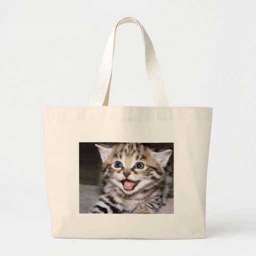 Cute Kitten Canvas Bag