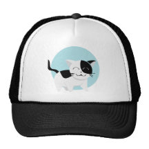 Cute Kitten Mesh Hats