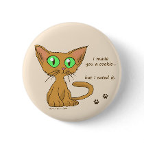 Cute Kitty Ate Your Cookie