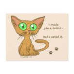 Cute Kitty Ate Your Cookie