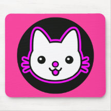 CUTE KITTY MOUSE PAD