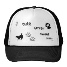 cute kittyzazzle hats