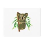 Cute Koala in Tree Postcards