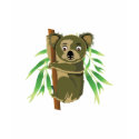 Cute Koala in Tree t-shirts