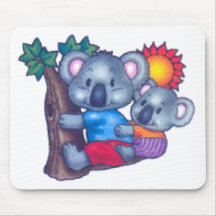 Cute Koalas Mouse Pad