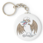Cute Kookaburra Laughing Cartoon Key Chain