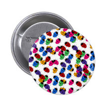Cute Lady Bug Design Pin