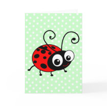 Cute Ladybug Card